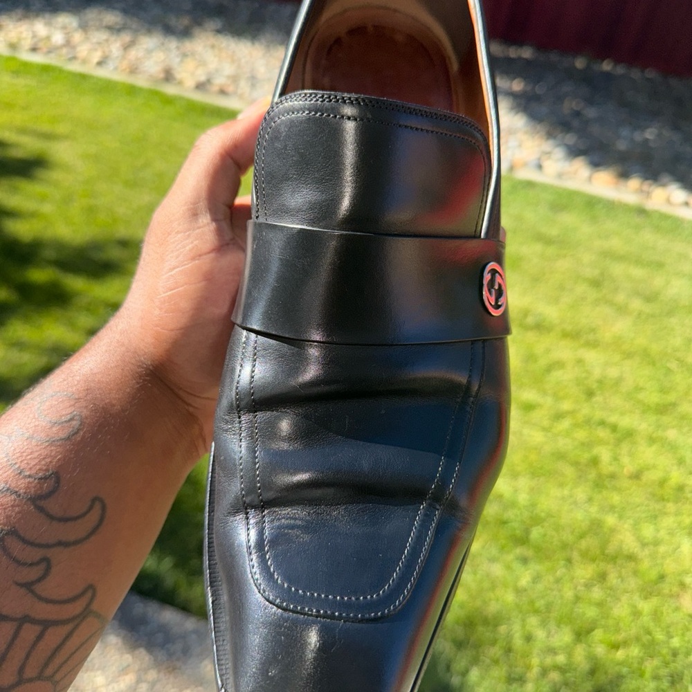2017-2018 Gucci loafers used size 13 men fair condition - Picture 3 of 6